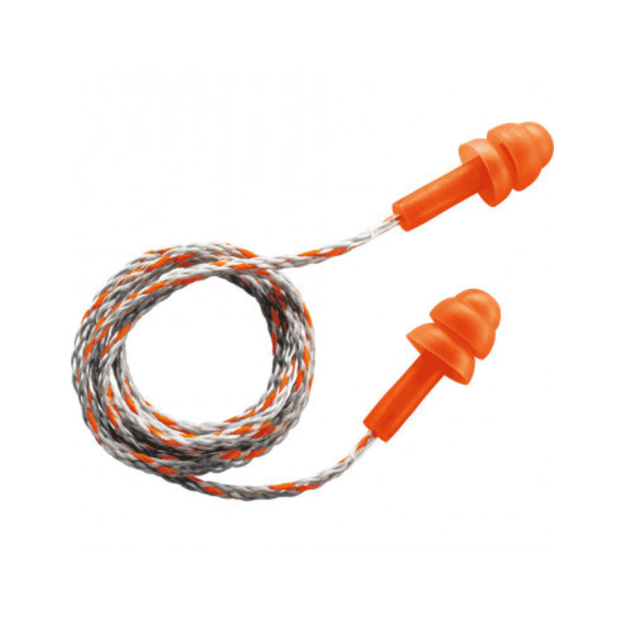 Whisper  | 6 paar, herbruikbaar | Oranje | SNR 23dB - met koord en opbergbox