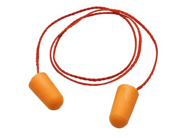 3M 1110 oranje oordoppen met koordje | SNR 37dB | 100 paar 3M 1110 oranje oordoppen met koordje | SNR 37dB | 100 paar