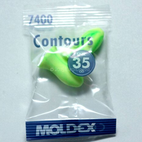 Moldex Contours 1 paar comfortabele oordoppen Moldex Contours 1 paar comfortabele oordoppen