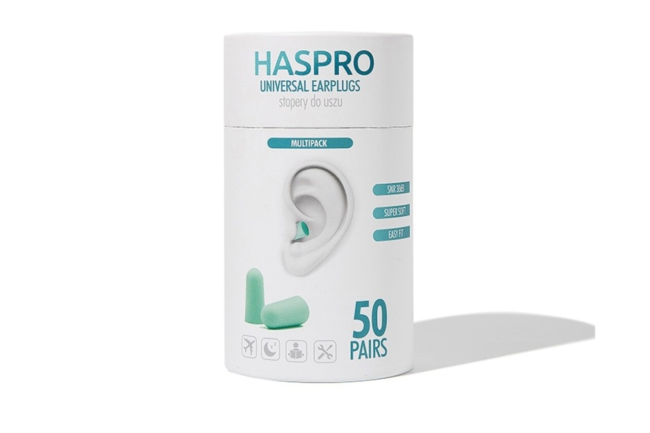 Haspro® Tube50 I 50 paar in koker I mint