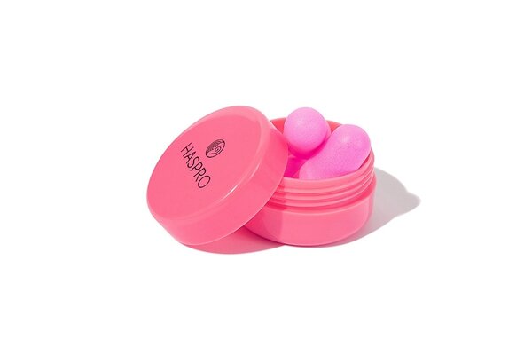 Haspro® Tube50  I 50 paar in koker I pink Haspro® Tube50  I 50 paar in koker I pink
