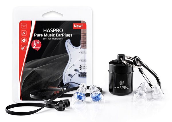 Haspro® Pure Music | 2 paar oordopjes met verwisselbaar filter Haspro® Pure Music | 2 paar oordopjes met verwisselbaar filter