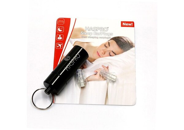 Haspro® Sleep Universele oordopjes, voorkomt slapeloze nachten