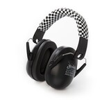 Jippie's Zwart/wit geblokte Oorkap voor kids Jippie's Zwart/wit geblokte Oorkap voor kids