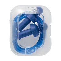 Whisper+ detec  | 50 paar, herbruikbaar | Blauw | SNR 27dB - met koord en hygiënebox