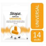 Stopz Oordoppen Universal - 7 paar - SNR 38dB Stopz Oordoppen Universal - 7 paar - SNR 38dB