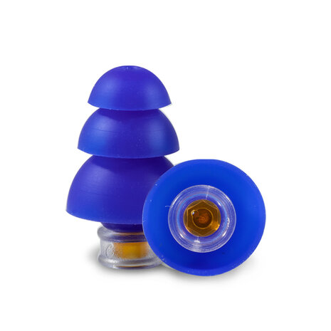 Pluggerz Swim | met filter SNR 25dB | 2 paar in 2 maten, voor kleine en normale gehoorgang Pluggerz Swim | met filter SNR 25dB | 2 paar in 2 maten, voor kleine en normale gehoorgang