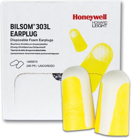 Bilsom 303 L | SNR 32dB | 200 paar | Wegwerp oordopjes Bilsom 303 L | SNR 32dB | 200 paar | Wegwerp oordopjes