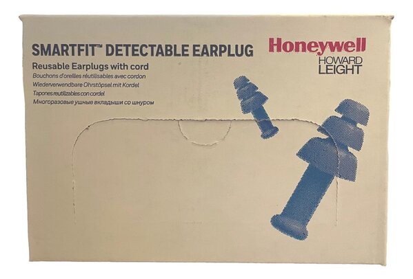Howard Leight SmartFit detecteerbare oordopjes met koord | 50 paar