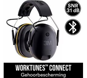 3M Oorkap met bluetooth technologie 3M Oorkap met bluetooth technologie
