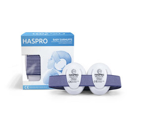 Haspro® Baby boy oorkap blauw - tot 3 jaar Haspro® Baby boy oorkap blauw - tot 3 jaar