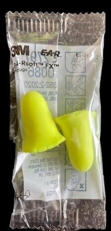 EAR Soft FX oordopjes | 1 paar | Hoge demping SNR 37dB