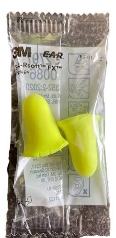 EAR Soft FX oordopjes | 100 paar | Hoogst mogelijk demping SNR 37dB