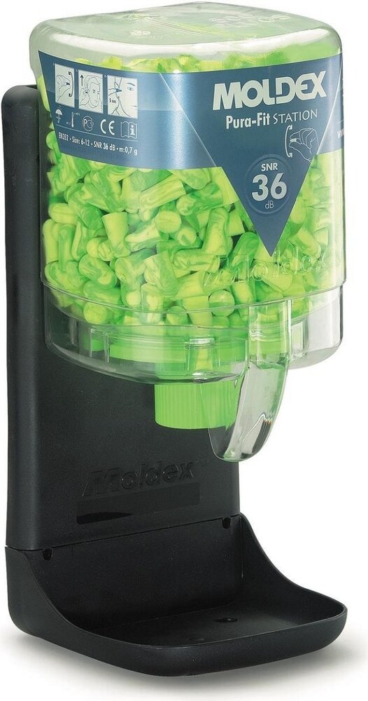 Moldex Pura Fit navulling / dispenser met 250 paar oordopjes