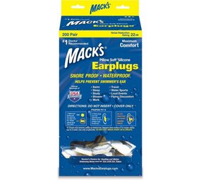 Macks Pillow soft oordopjes | 200 paar Macks Pillow soft oordopjes | 200 paar