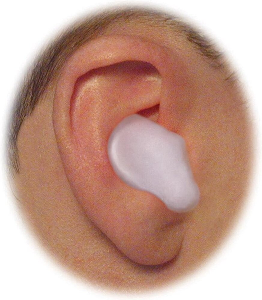 Macks Pillow Soft Oordopjes 200 paar dispenser | kleur wit