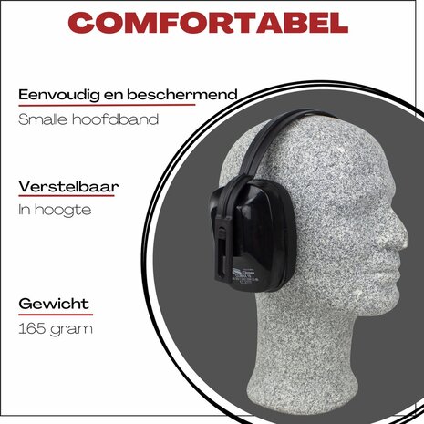 Climax 10 Oorkappen voor de doe-het-zelver - SNR 23dB Climax 10 Oorkappen voor de doe-het-zelver - SNR 23dB