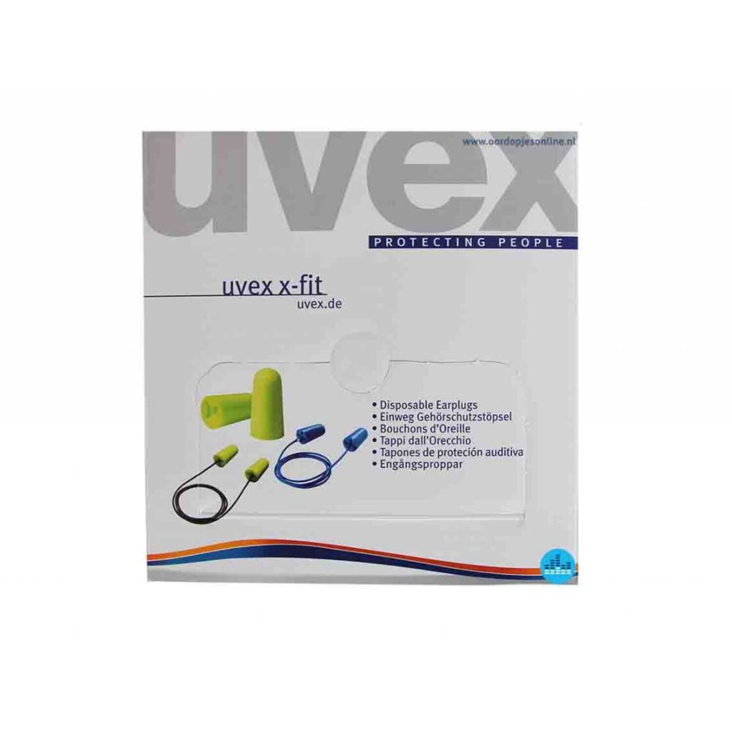 Uvex Com4-fit schuimen oordoppen - 200 – Direct Leverbaar