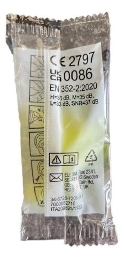 EAR Soft FX oordopjes | 50 paar | Hoge demping SNR 37dB