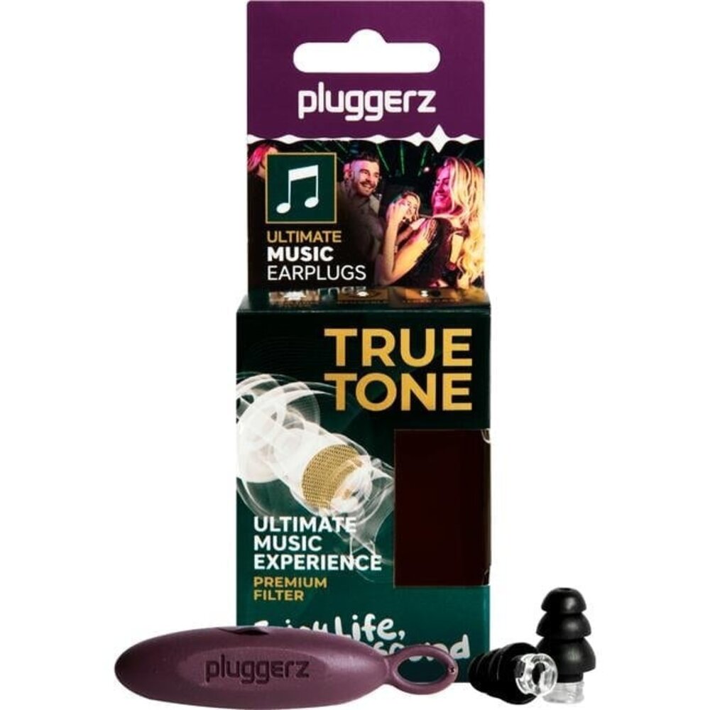 Pluggerz Music True Tone | Muziek oordoppen met premium filter, Pluggerz Music True Tone | Muziek oordoppen met premium filter,