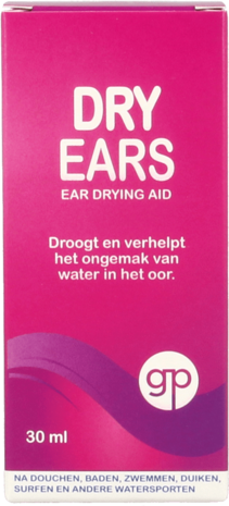 Get Plugged Dry Ears (30ml). Last van water in je oor ? Gebruik Dry Ears. Get Plugged Dry Ears (30ml). Last van water in je oor ? Gebruik Dry Ears.