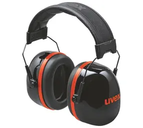 Uvex K30 gehoorkap met opvouwbare hoofdband Uvex K30 gehoorkap met opvouwbare hoofdband