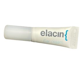 Elacin Oorcrème - voor het gemakkelijk inzetten van je oordopjes. Elacin Oorcrème - voor het gemakkelijk inzetten van je oordopjes.