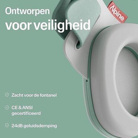 Alpine Muffy Baby – Gehoorbescherming voor baby’s en peuters Alpine Muffy Baby – Gehoorbescherming voor baby’s en peuters