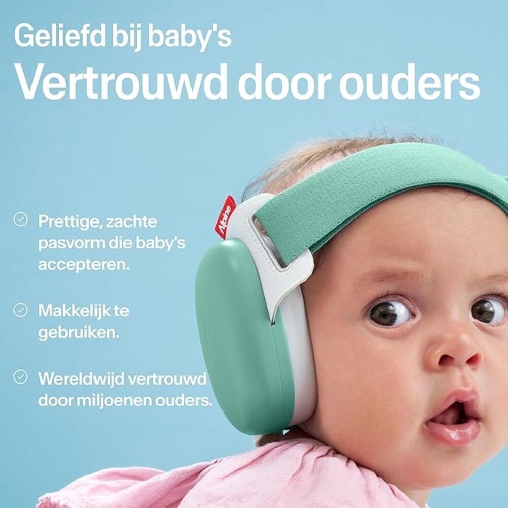 Alpine Muffy Baby – Gehoorbescherming voor baby’s en peuters Alpine Muffy Baby – Gehoorbescherming voor baby’s en peuters