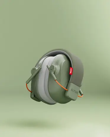 Alpine Muffy groen | Oorkap voor kinderen vanaf 5 jaar| SNR 26 dB