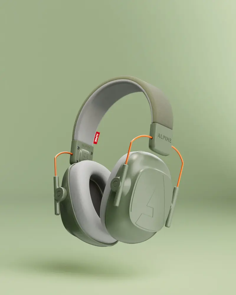 Alpine Muffy groen | Oorkap voor kinderen vanaf 5 jaar| SNR 26 dB