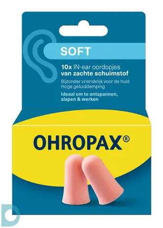 Ohropax Soft Oordopjes | 5 paar | Bestel voordelig (Tip) Ohropax Soft Oordopjes | 5 paar | Bestel voordelig (Tip)
