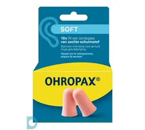 Ohropax Soft Aanbieding | 30 paar oordopjes | SNR 31dB Ohropax Soft Aanbieding | 30 paar oordopjes | SNR 31dB