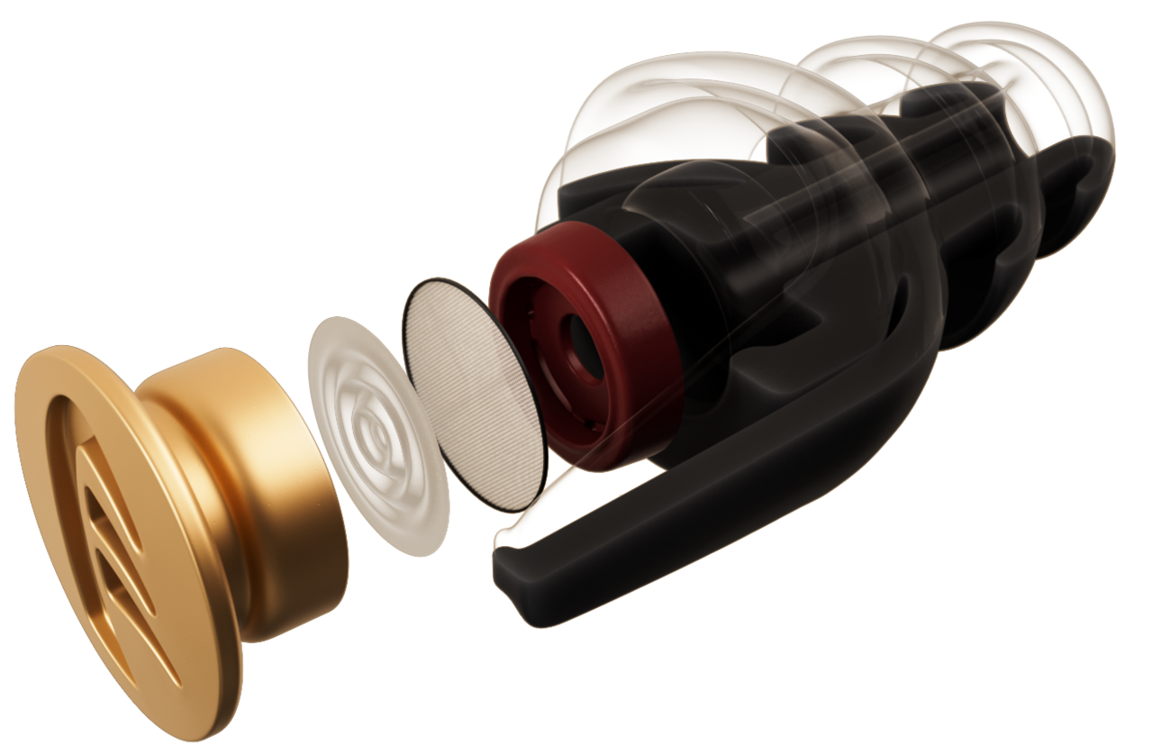 Dynamic_Ear Earfilter box -25dB Pack Gehoorbescherming | Dynamic_Ear Earfilter box -25dB Pack Gehoorbescherming |