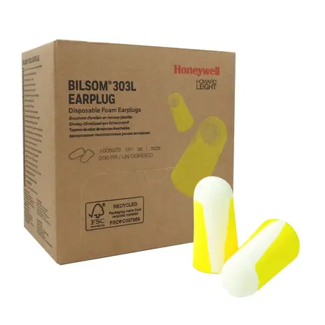 Bilsom 303 L | SNR 32dB | 200 paar | Wegwerp oordopjes Bilsom 303 L | SNR 32dB | 200 paar | Wegwerp oordopjes