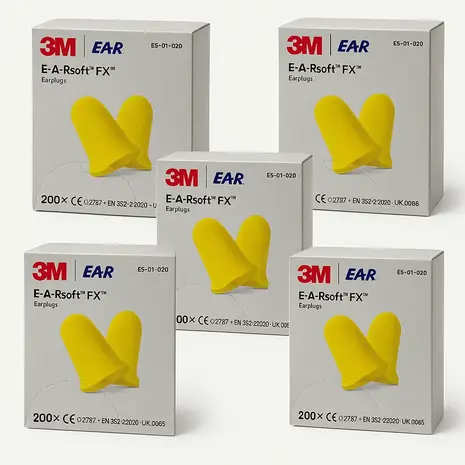 EAR Soft FX | 1000 paar | Maximale demping EAR Soft FX | 1000 paar | Maximale demping