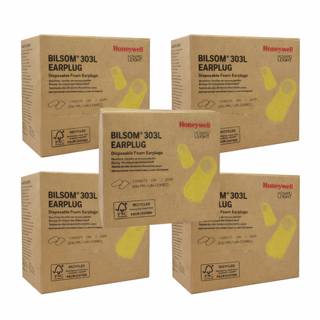 Bilsom 303 | SNR 32dB | 1000 paar | Wegwerp oordopjes
