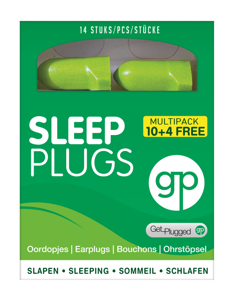 Get Plugged Sleep Plugs | 7 paar | Ultra Zachte SLEEP PLUGS Oordopjes