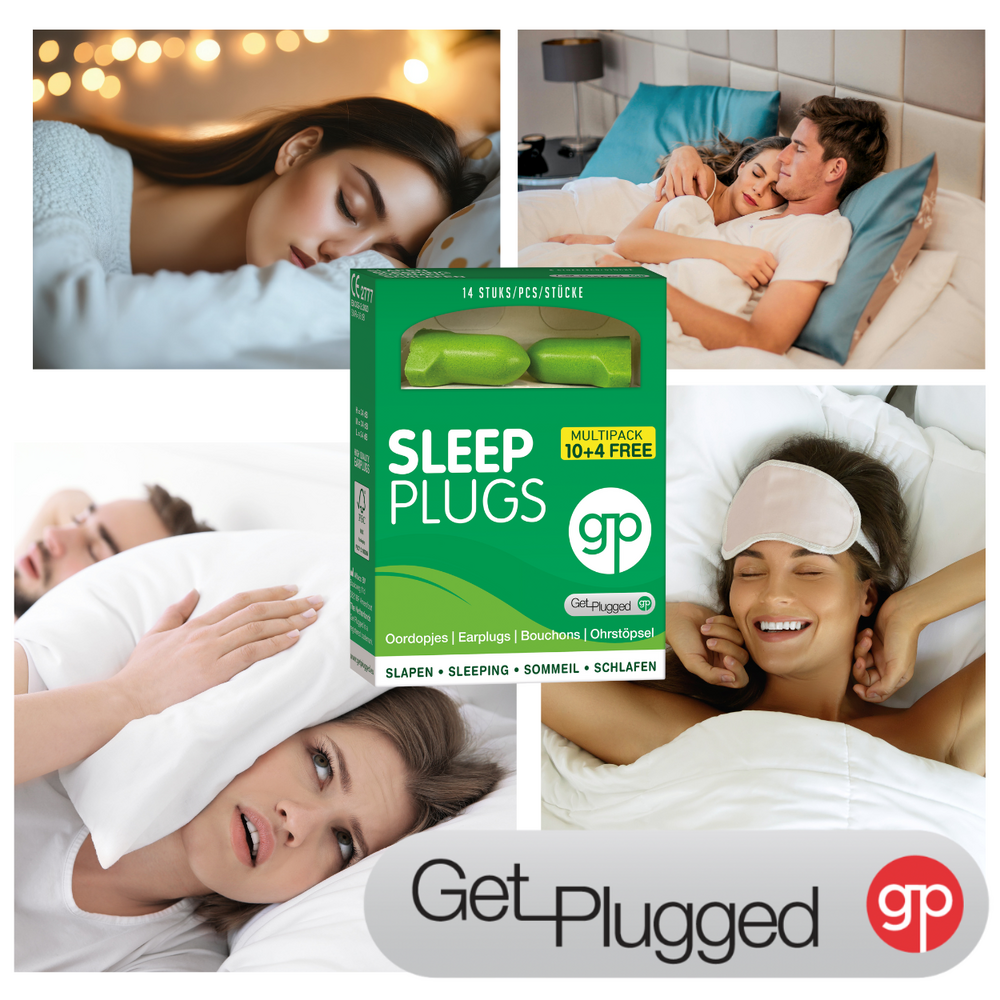 Get Plugged Sleep Plugs | 7 paar | Ultra Zachte SLEEP PLUGS Oordopjes