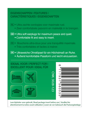 Get Plugged Sleep Plugs | 7 paar | Ultra Zachte SLEEP PLUGS Oordopjes