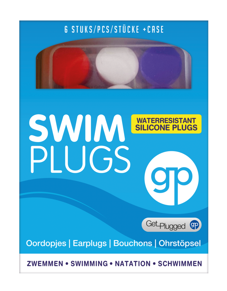Get Plugged Swim Plugs | Siliconen zwem oordopjes | Waterdicht & Veilig bij buisjes voor Kinderen & Volwassenen