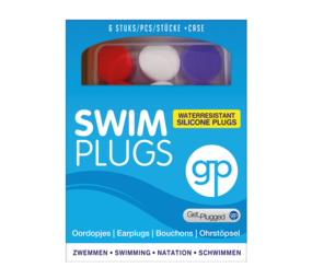 Get Plugged Swim Plugs | 3 paar | Siliconen zwem oordopjes