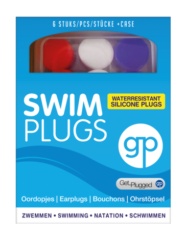 Get Plugged Swim Plugs | Siliconen zwem oordopjes | Waterdicht & Veilig bij buisjes voor Kinderen & Volwassenen