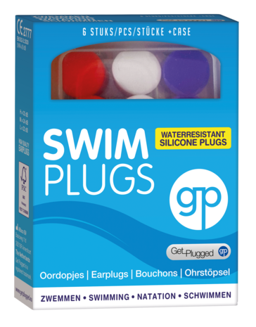 Get Plugged Swim Plugs | Siliconen zwem oordopjes | Waterdicht & Veilig bij buisjes voor Kinderen & Volwassenen
