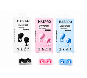 Haspro® Herbruikbare Siliconen Oordoppen – SNR 29 dB
