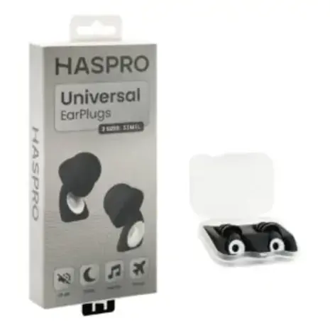 Haspro® Oordoppen voor Slapen, Reizen & Events – maat S/M/L & Opbergcase Haspro® Oordoppen voor Slapen, Reizen & Events – maat S/M/L & Opbergcase