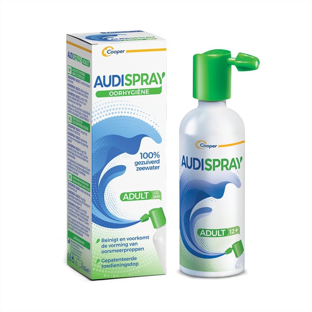 Audispray 100% Natuurlijke Spray tegen Oorsmeer - Alternatief  voor Wattenstaafjes