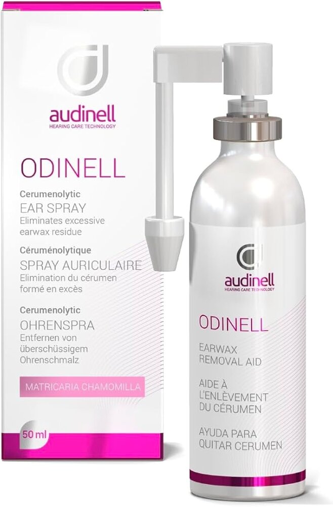 Audinell Odinell Oorspray met Kamille-extract voor reiniging gehoorgang Audinell Odinell Oorspray met Kamille-extract voor reiniging gehoorgang