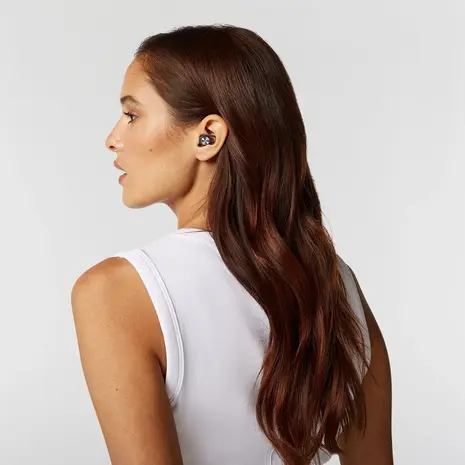 Hears Plus  oordoppen in Jet Black| Innovatief filter met Kristalhelder Geluid
