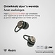 Hears Plus  oordoppen in Pine Green | Innovatief filter met Kristalhelder Geluid